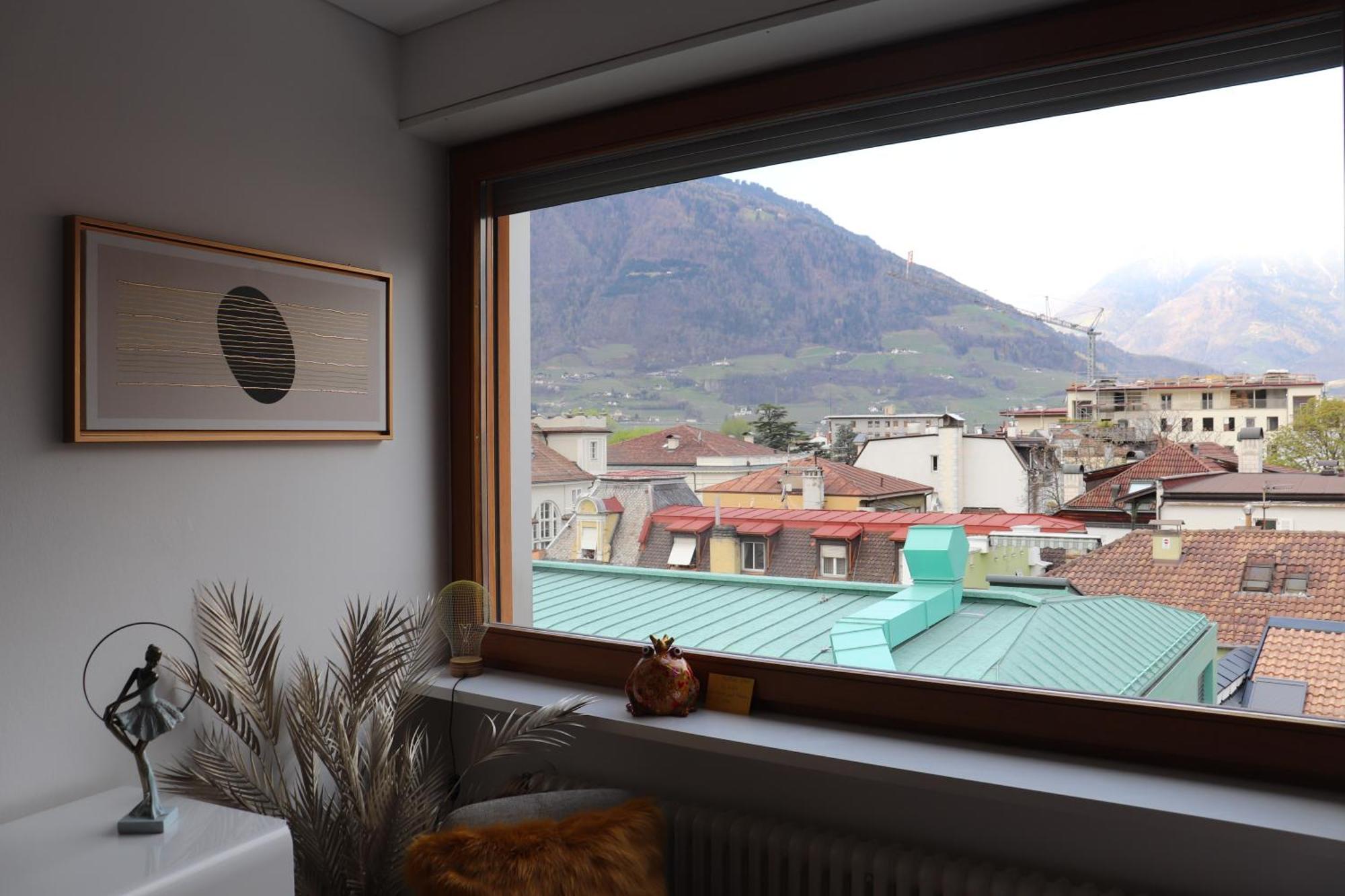 Ausblick Kleinjuwel Mit Panoramablick + Garage Apartamento Merano Exterior foto