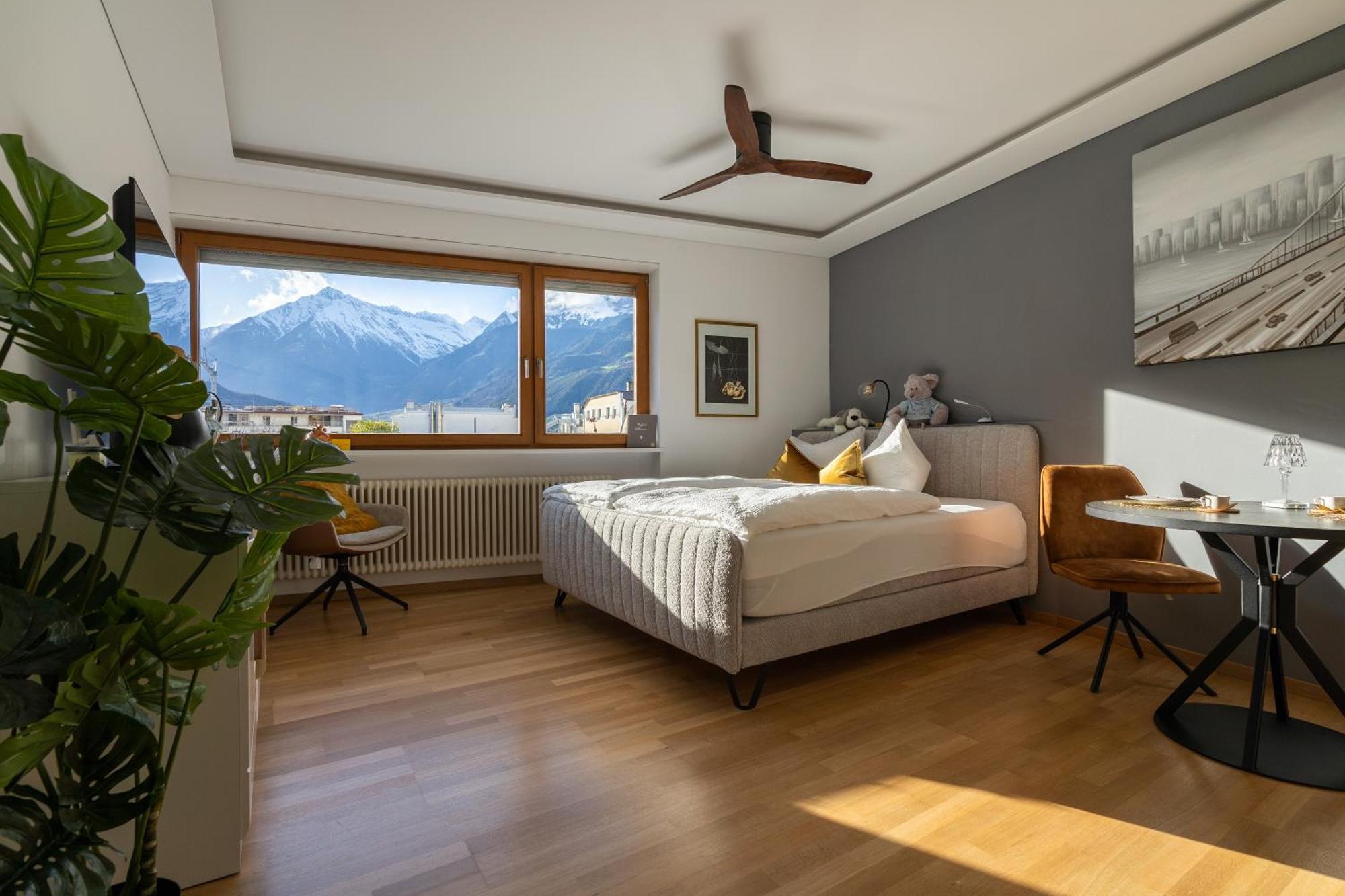 Ausblick Kleinjuwel Mit Panoramablick + Garage Apartamento Merano Exterior foto